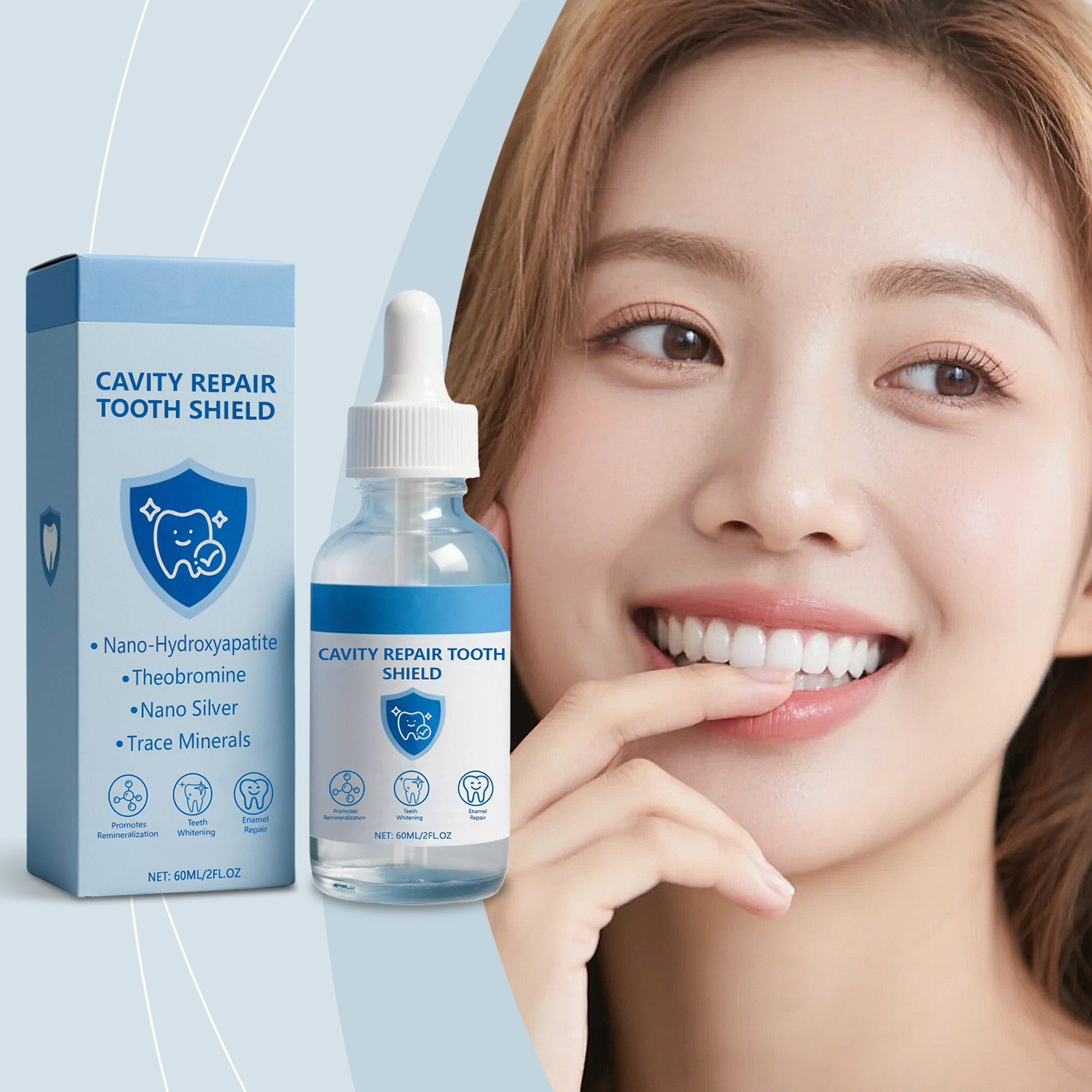 Teeth Whitening Products - 60ml Tooth Whitening Polish Teeth Cavity