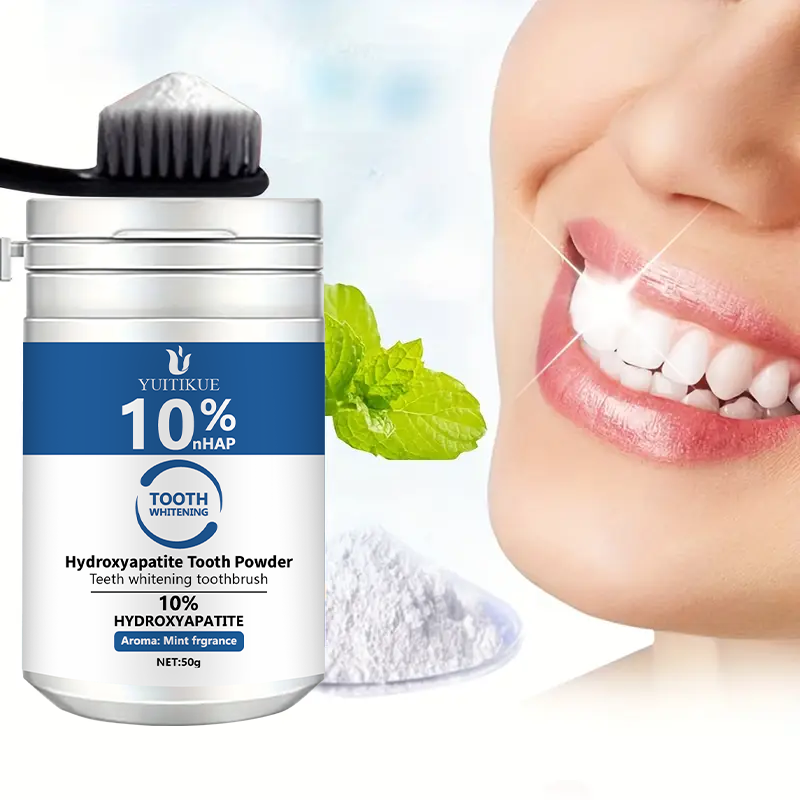 YUTIKUE 10% nHAP Tooth Powder  - Teeth Whitening Flash recension och pris