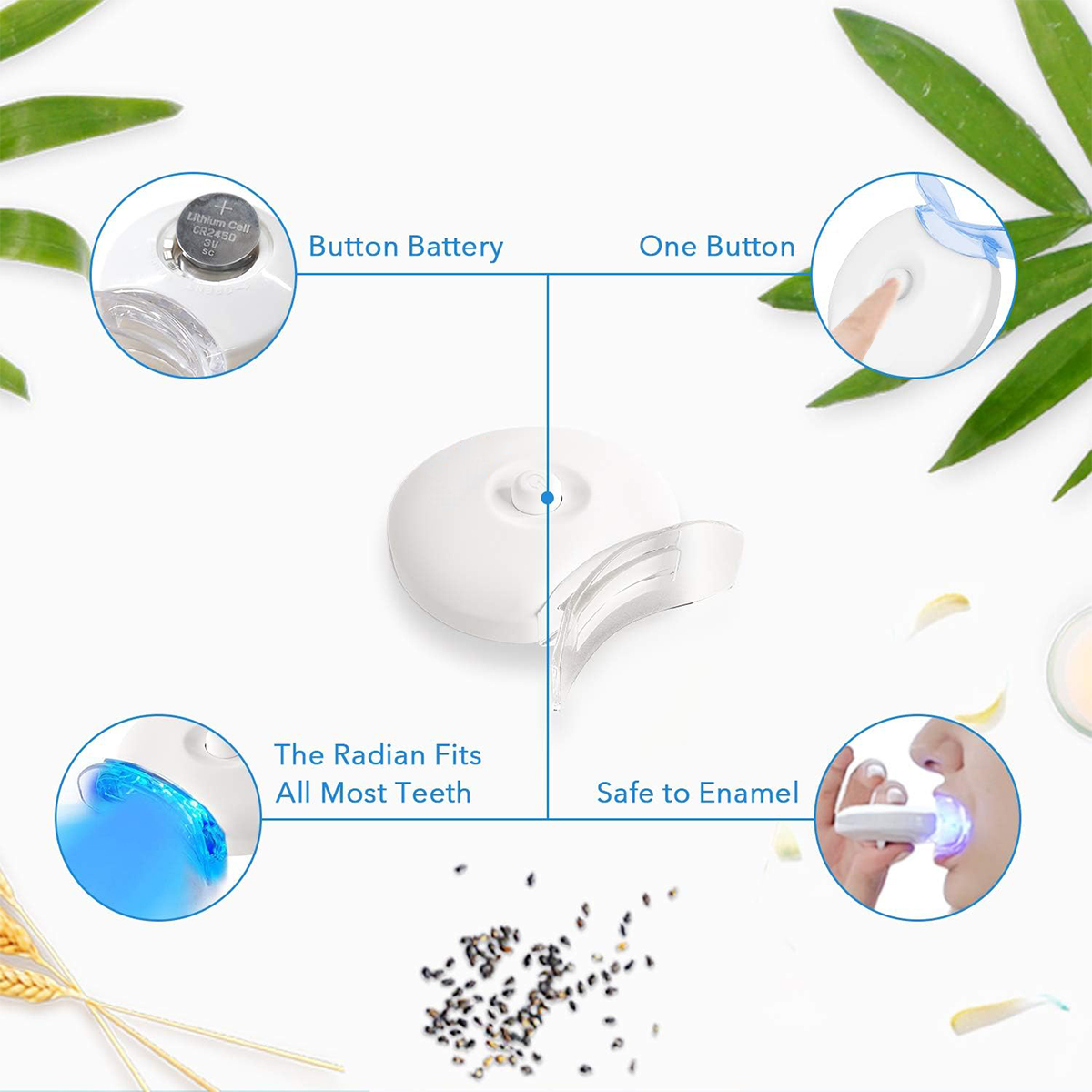 Teeth Whitening Kit - 5X LED L - Teeth Whitening Ai recension och pris