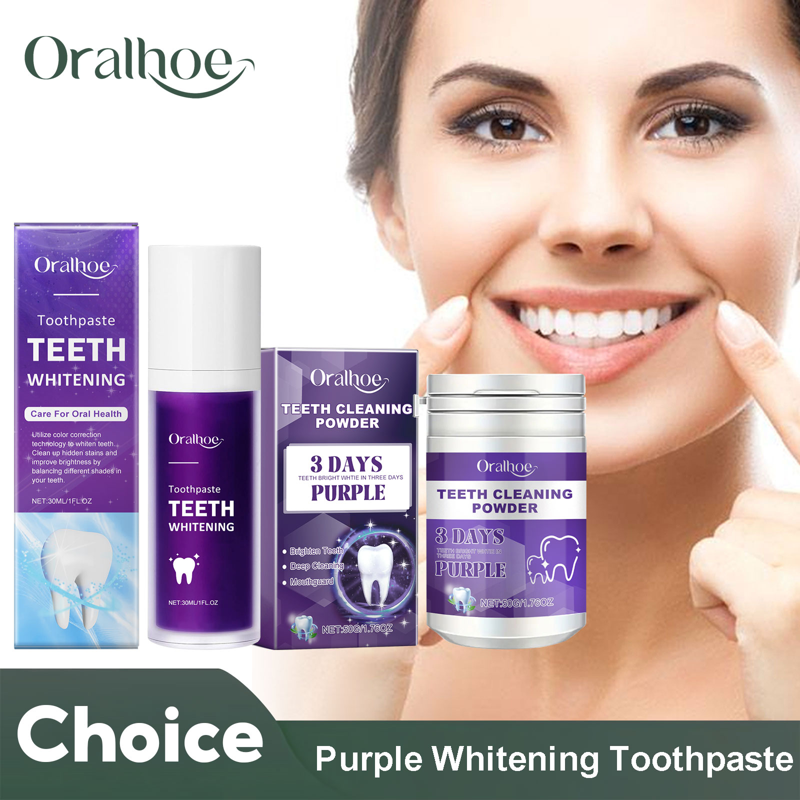 Purple Corrector Teeth Whiteni - Teeth Whitening Flash recension och pris
