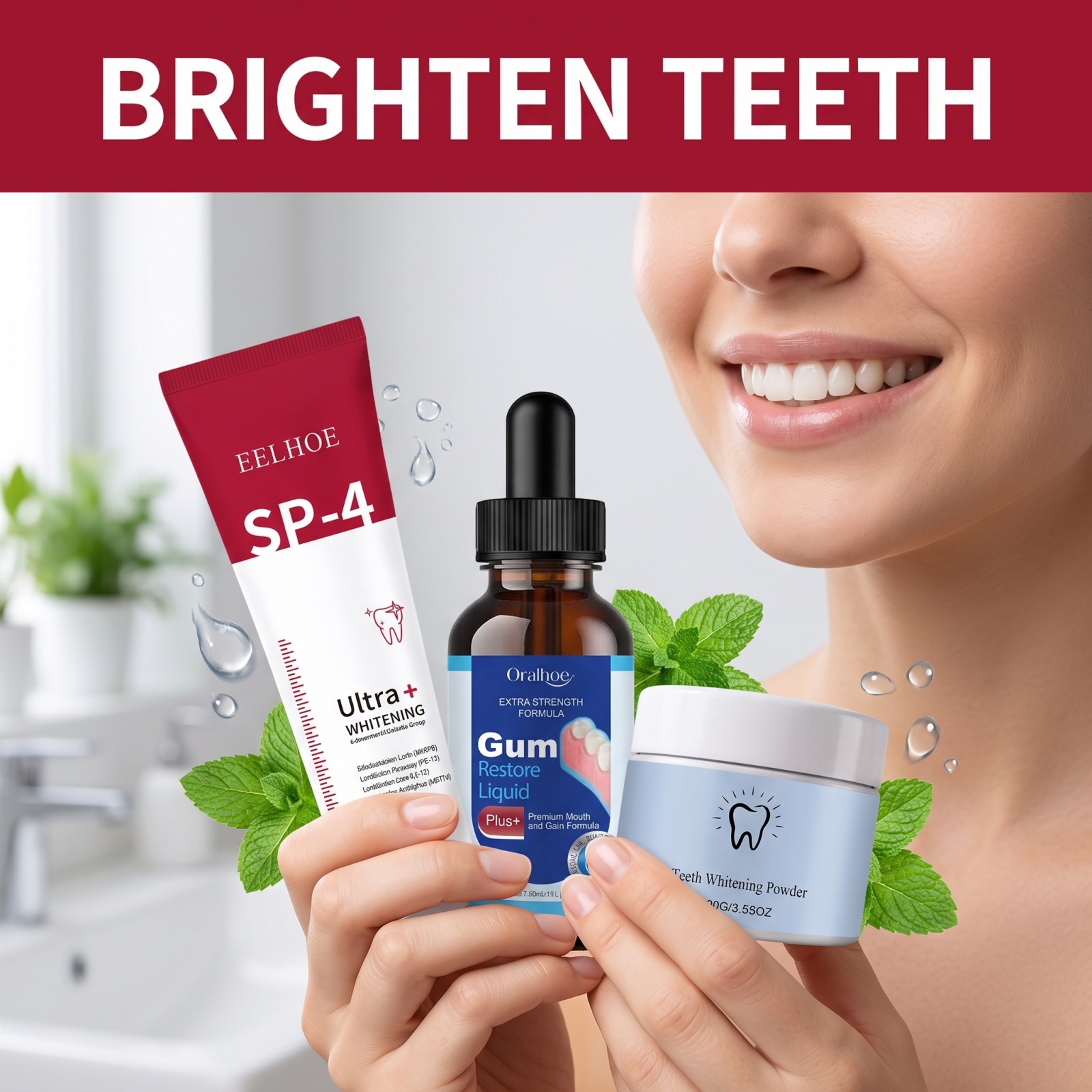 Oral Care Combo Set Whitening  - Teeth Whitening With Peroxide recension och pris