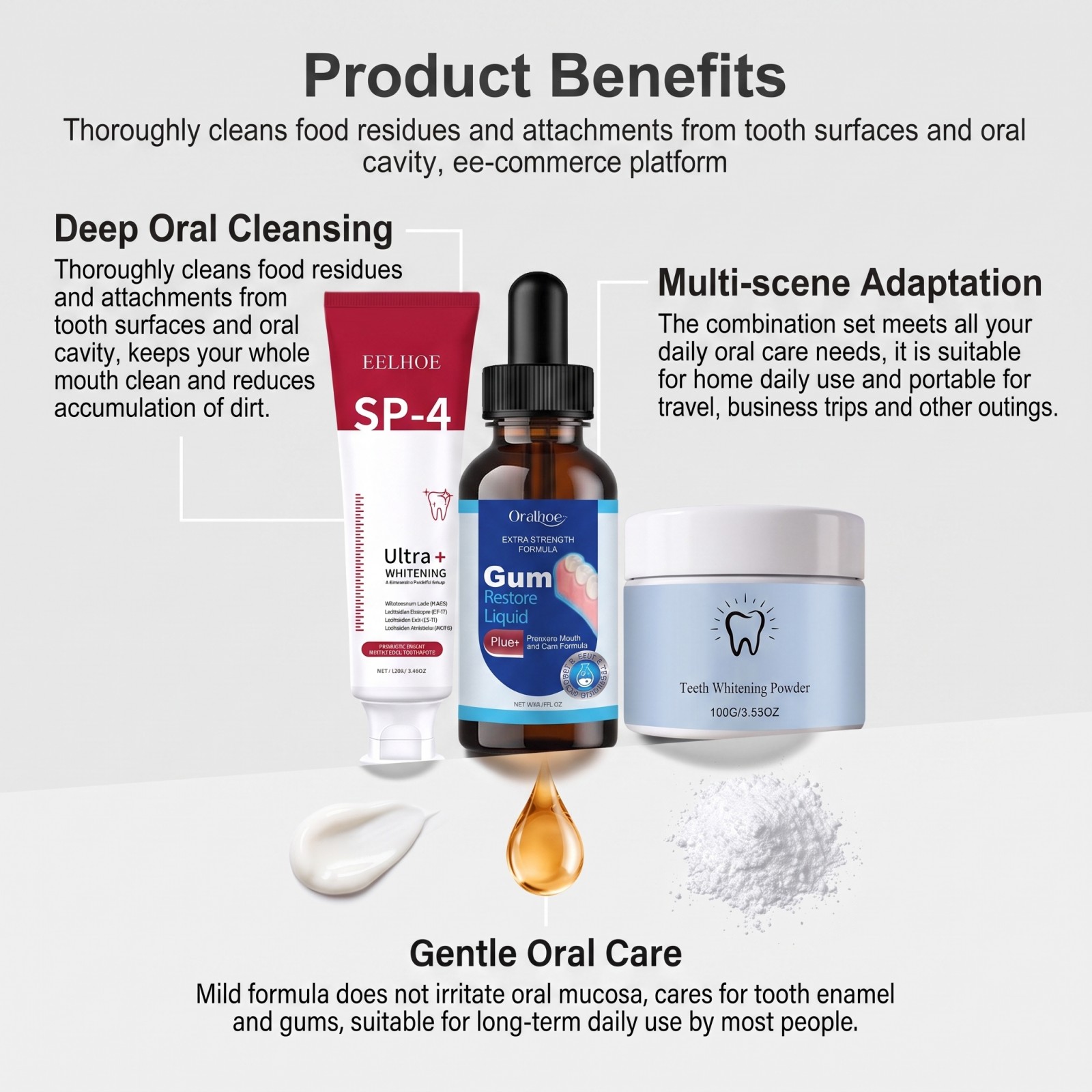 Oral Care Combo Set Whitening  - Teeth Whitening With Peroxide recension och pris