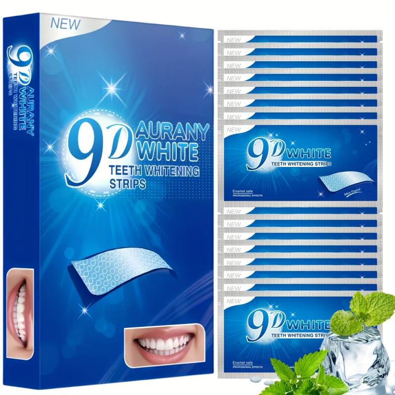 21 Pairs of 9D Aurany White Te - Teeth Whitening With Peroxide recension och pris