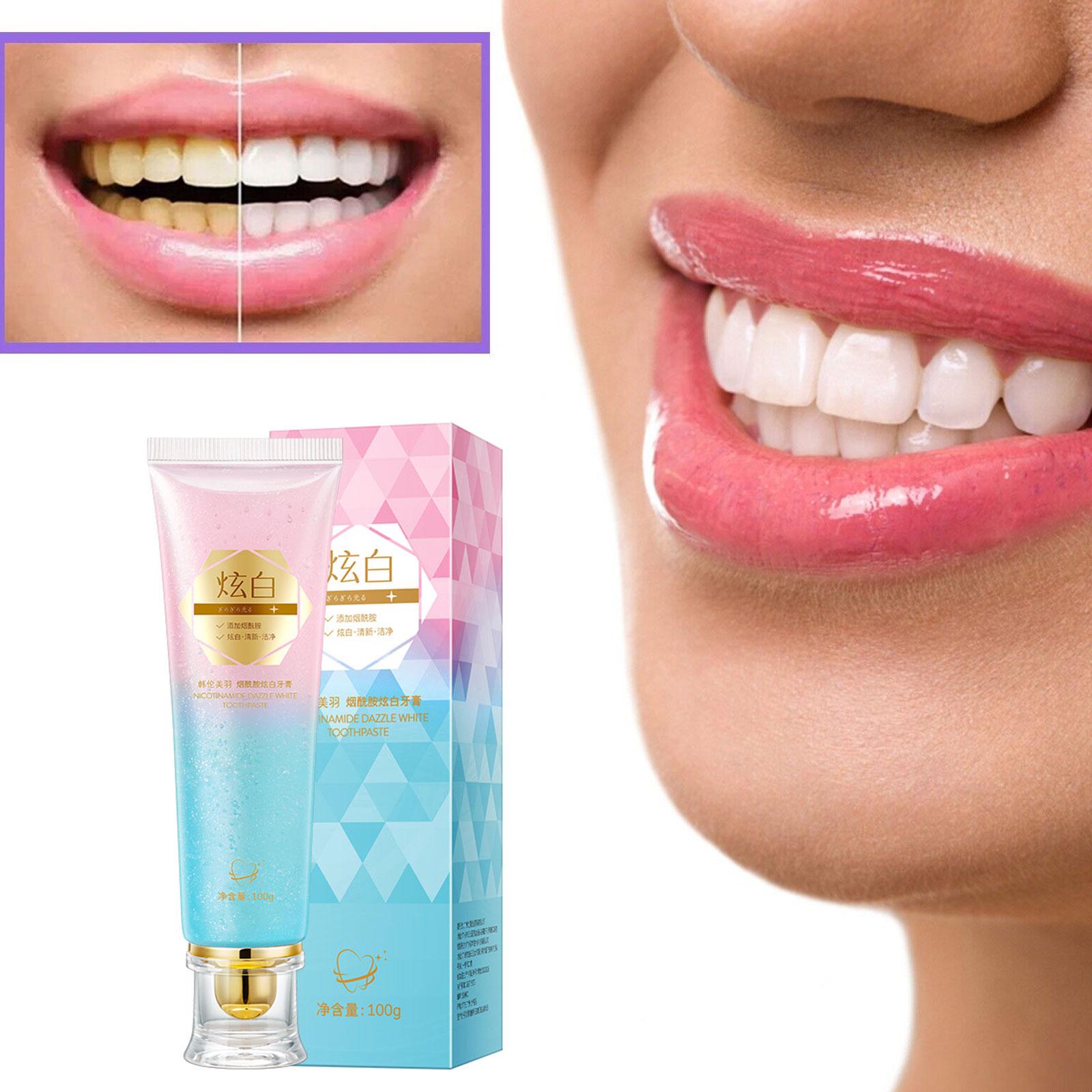 Niacinamide Whitening Toothpas - Teeth Whitening Treatment recension och pris