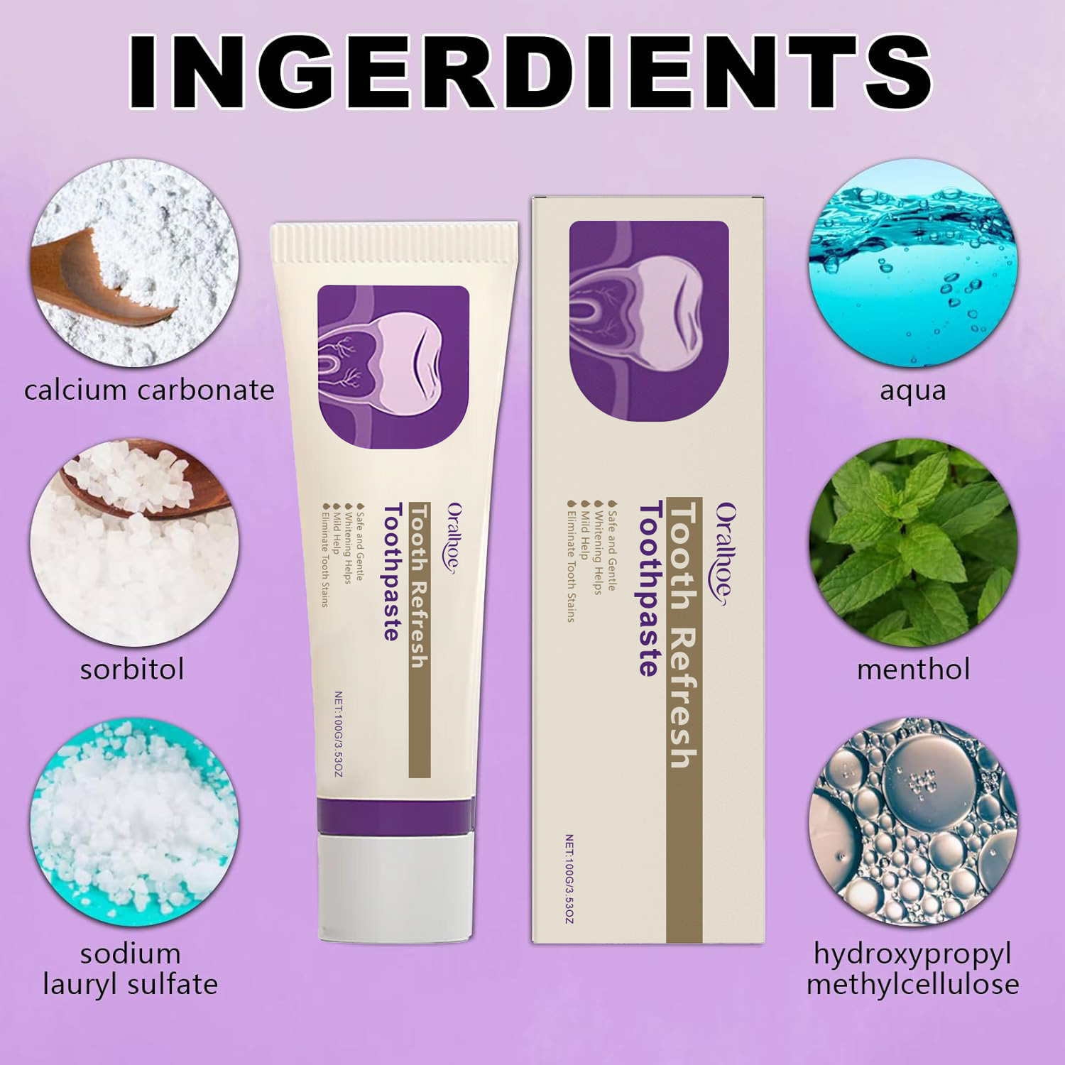 Tooth Refresh Whitening Minty  - Teeth Whitening Treatment recension och pris