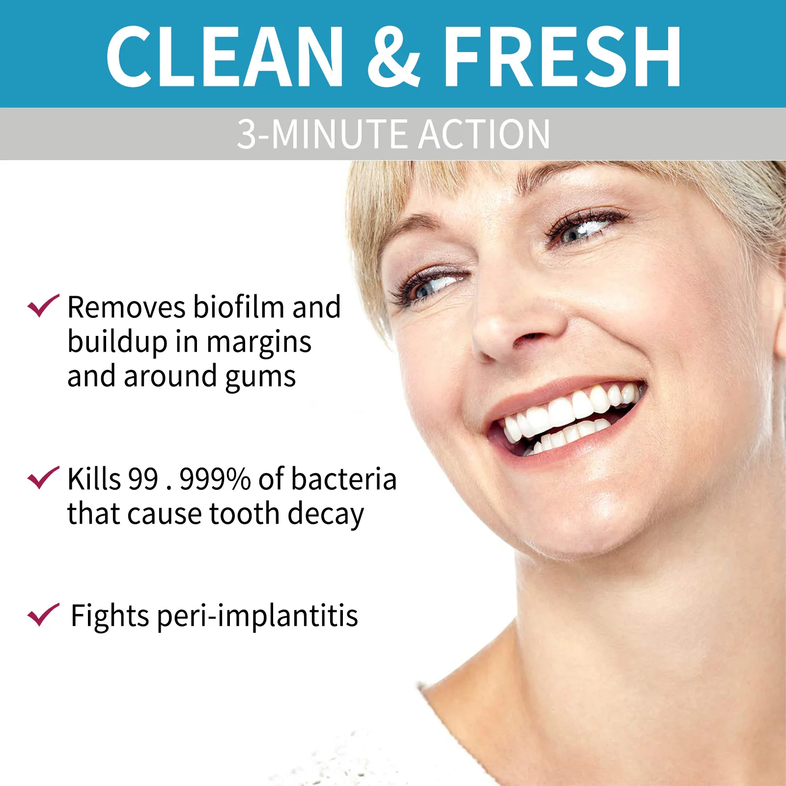 Aligner Denture Cleaner Foam D - Teeth Whitening Treatment recension och pris