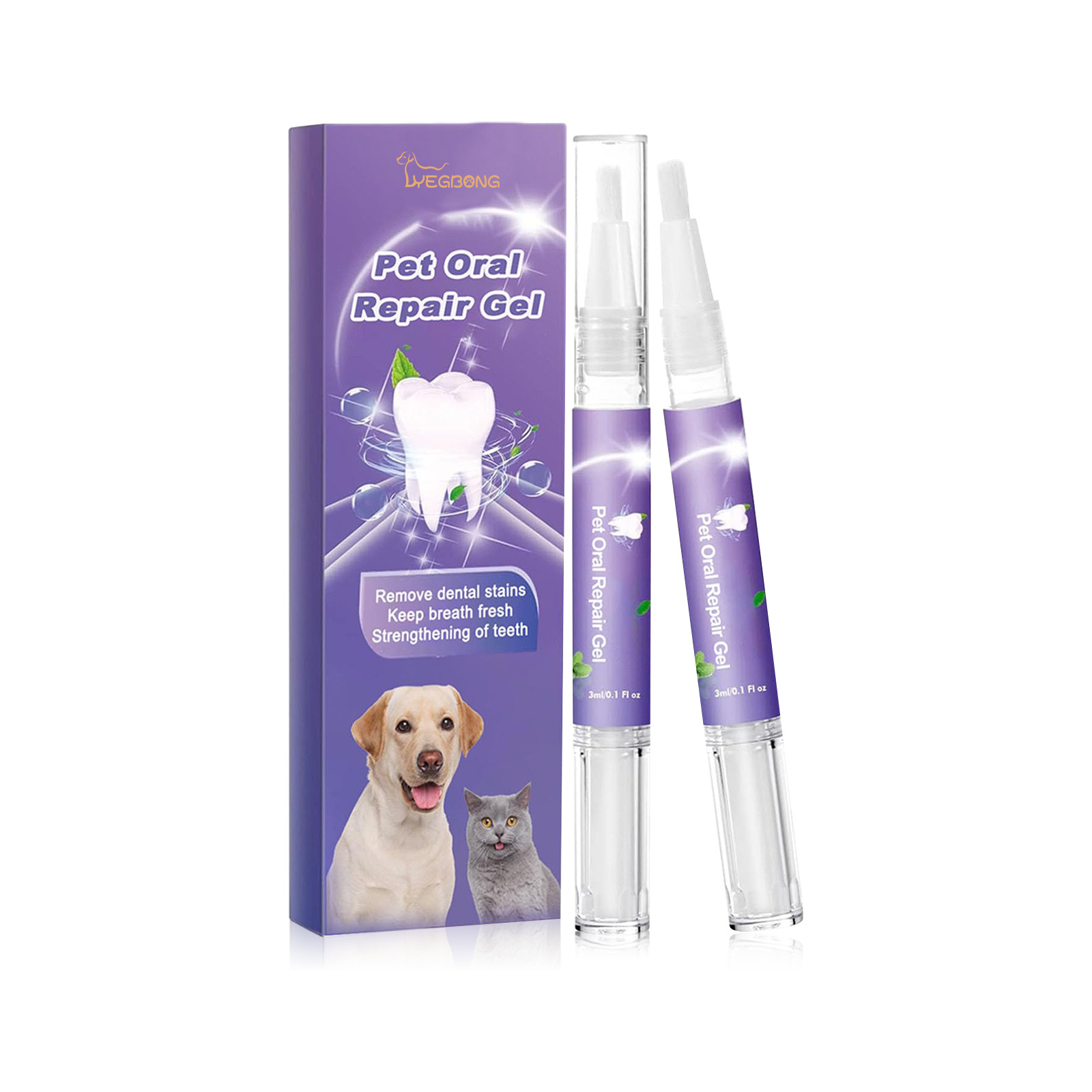 Pet Oral Repair Gel Puppy Tart - Teeth Whitening With Peroxide recension och pris