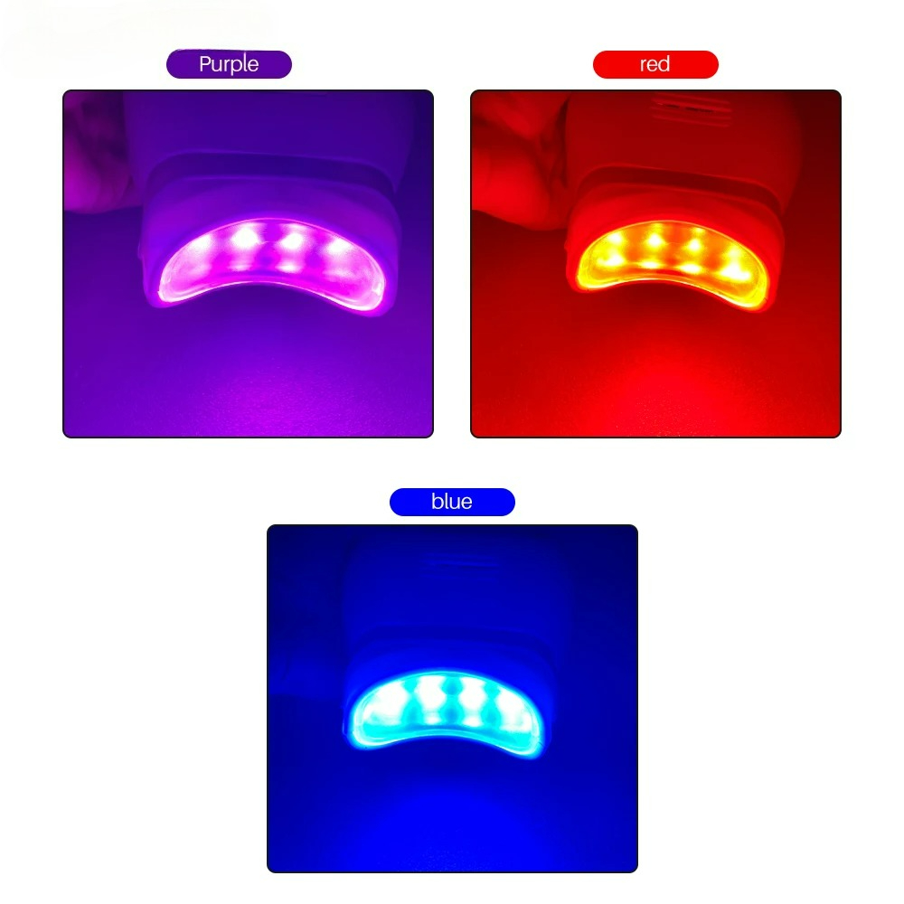 Adjustable 3 Colors LED Teeth  - Teeth Whitening With Light recension och pris
