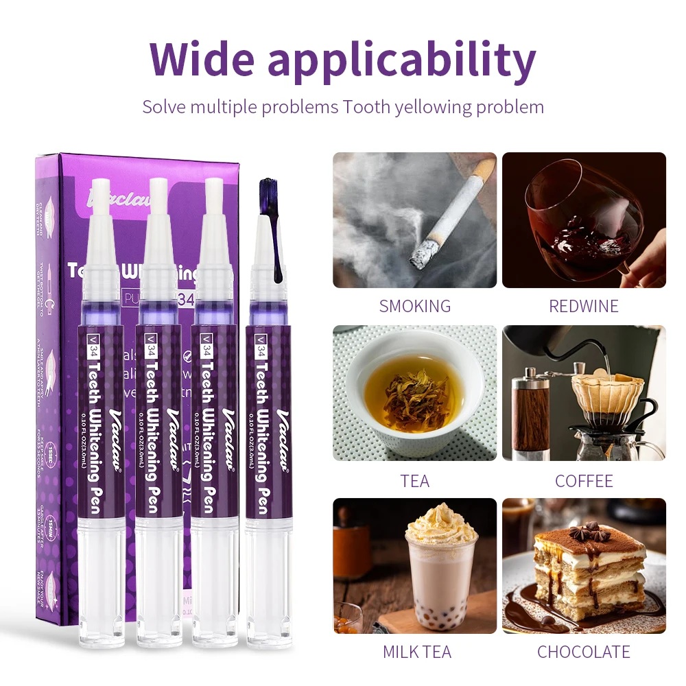 Vaclav V34 Purple teeth whiten - Teeth Whitening With Peroxide recension och pris